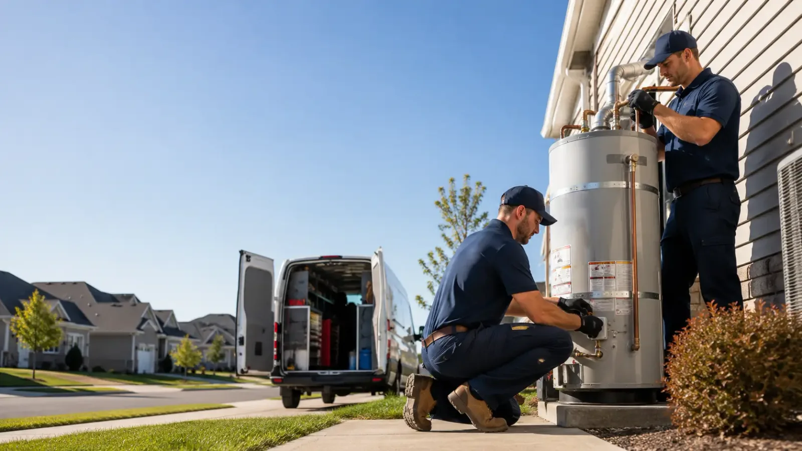 Water Heater Installation in Lafferty, OH